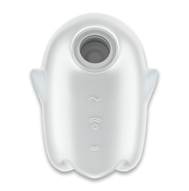 Вакуумний вібратор Satisfyer Glowing Ghost White