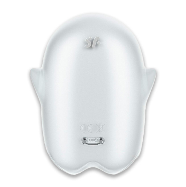 Вакуумний вібратор Satisfyer Glowing Ghost White