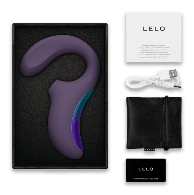 Clitoral-vaginal sound stimulator LELO Enigma WAVE Cyber Purple