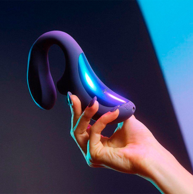 Clitoral-vaginal sound stimulator LELO Enigma WAVE Cyber Purple