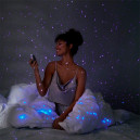 Вакуумний кліторальний стимулятор та нічник "Зоряне небо" Svakom Pulse Galaxie Midnight Black