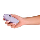 Вакуумний кліторальний стимулятор та нічник "Зоряне небо" Svakom Pulse Galaxie Metal Lilac