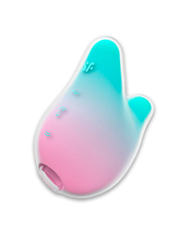 Вакуумний кліторальний стимулятор Satisfyer Mermaid Vibes Mint Pink