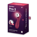 Вакуумний кліторальний стимулятор Satisfyer Pro 2 Generation 3 with Liquid Air Wine Red