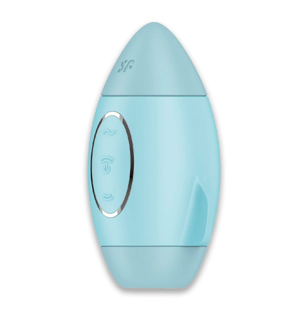Вакуумный вибратор Satisfyer Mission Control Blue
