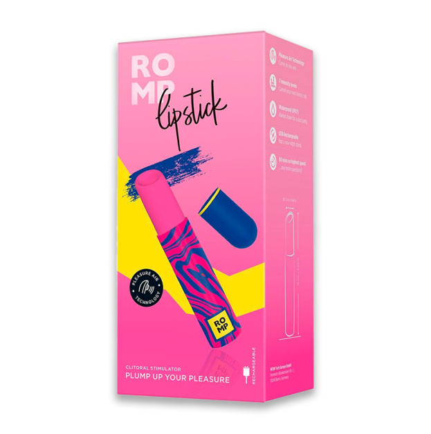 Вакуумний кліторальний стимулятор Romp Lipstick