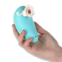 Вакуумний стимулятор із кристалом Swarovski Pillow Talk Dreamy Teal