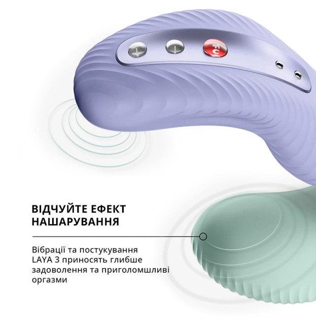 Клиторальный вибратор Fun Factory LAYA III Sage Green