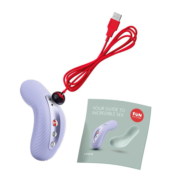 Клиторальный вибратор Fun Factory LAYA III Sage Green