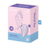 Вакуумный клиторальный стимулятор Satisfyer Pearl Diver Violet