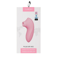Вакуумный стимулятор Svakom Pulse Lite Neo Pale Rosette