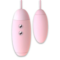 Вакуумный стимулятор с виброяйцом KisToy Miss VV Pink