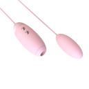 Вакуумний стимулятор з віброяйцем KissToy Miss VV Pink