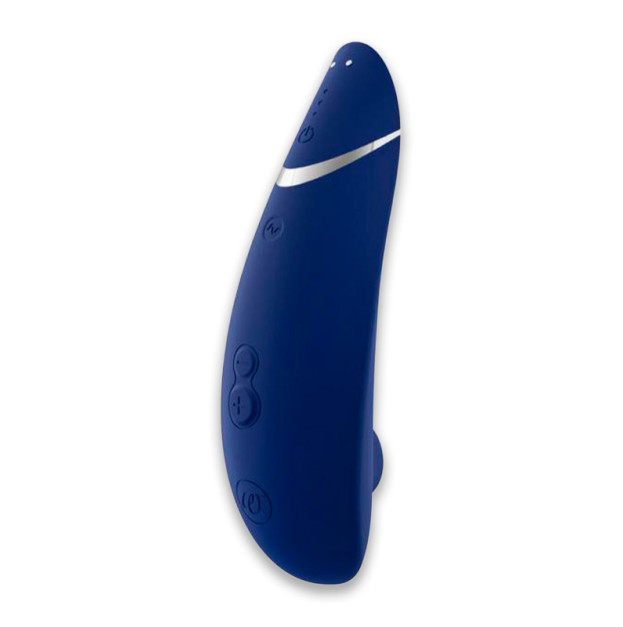 Вакуумный клиторальный стимулятор Womanizer Premium 2 Blueberry