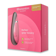 Вакуумный клиторальный стимулятор Womanizer Premium 2 Raspberry