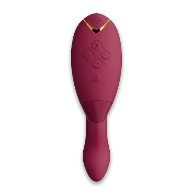 Вакуумний кліторальний стимулятор Womanizer Duo 2 Bordeaux