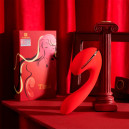 Вакуумний вібратор з підігрівом KissToy Tina