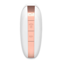 Вакуумний кліторальний стимулятор Satisfyer Love Triangle White