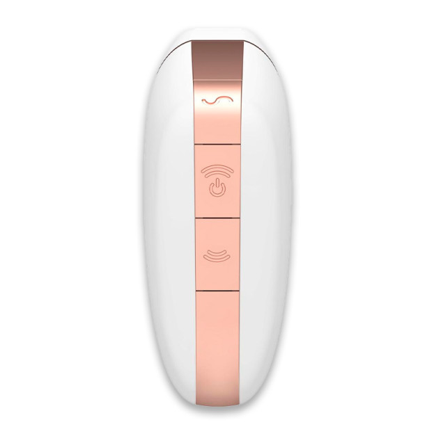 Вакуумний кліторальний стимулятор Satisfyer Love Triangle White