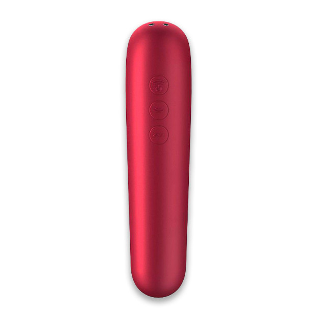 Clitoral vacuum vibrator Satisfyer Dual Love Pink