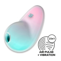 Вакуумний стимулятор Satisfyer Pixie Dust Mint Pink