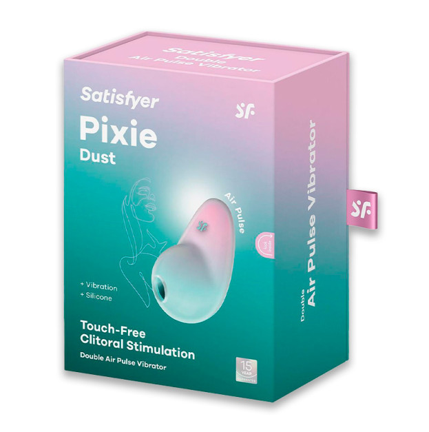 Вакуумний стимулятор Satisfyer Pixie Dust Mint Pink