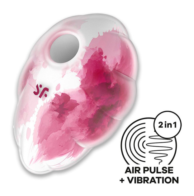 Вакуумний вібратор Satisfyer Cloud Dancer Red