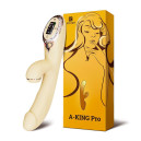 Вакуумний вібратор-кролик з підігрівом KisToy A-King Max White