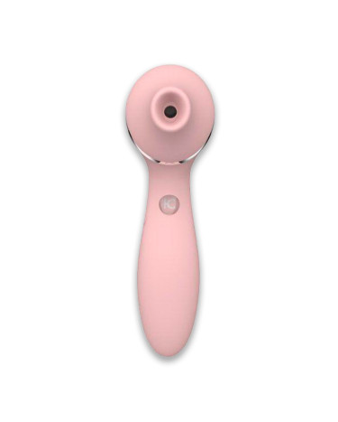 Вакуумний вібратор KisToy Polly Plus Pink
