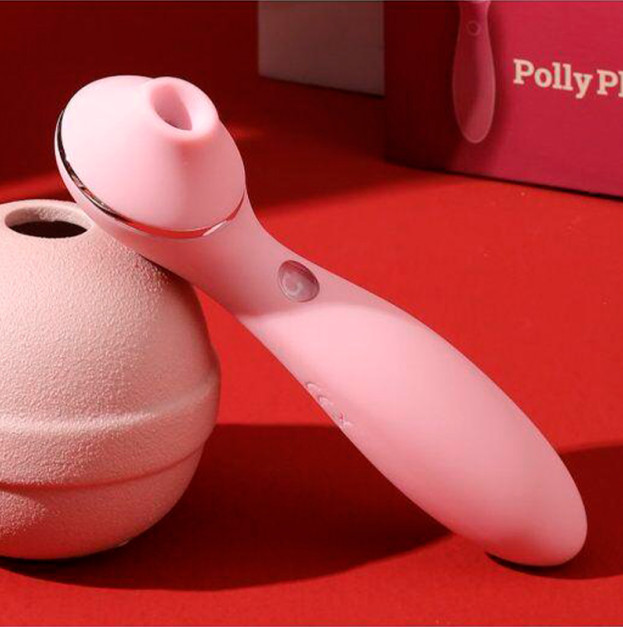 Вакуумний вібратор KisToy Polly Plus Pink