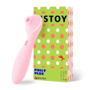 Вакуумний вібратор KisToy Polly Plus Pink