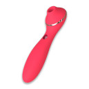 Вакуумний вібратор KisToy Polly Plus Red