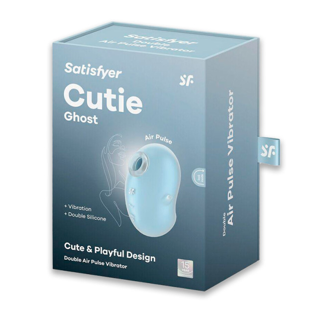 Вакуумний стимулятор Satisfyer Cutie Ghost Blue