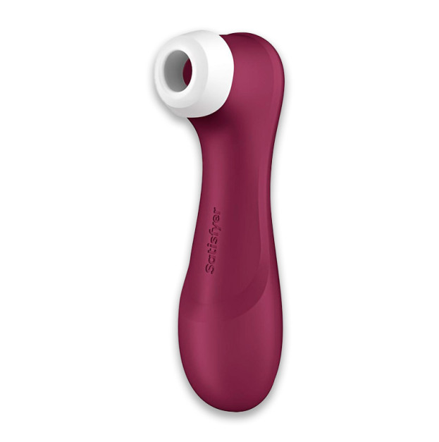 Вакуумный клиторальный стимулятор Satisfyer Pro 2 Generation 3 with Liquid Air Connect App Wine Red