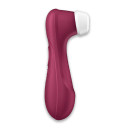 Вакуумный клиторальный стимулятор Satisfyer Pro 2 Generation 3 with Liquid Air Connect App Wine Red