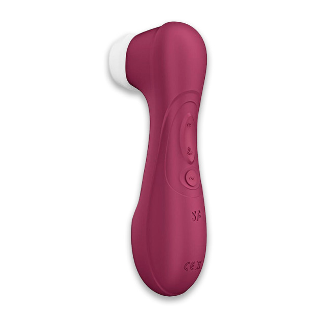 Вакуумний кліторальний стимулятор Satisfyer Pro 2 Generation 3 with Liquid Air Connect App Wine Red