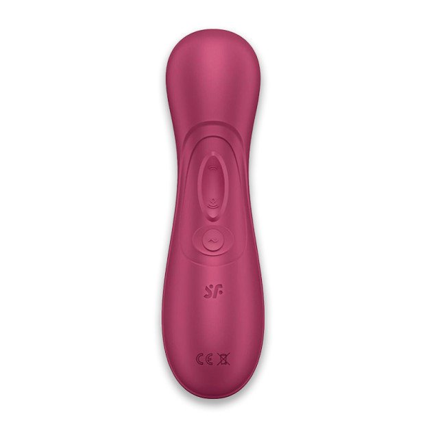 Вакуумний кліторальний стимулятор Satisfyer Pro 2 Generation 3 with Liquid Air Connect App Wine Red