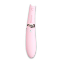 Вакуумный стимулятор с вибрацией KisToy Miss CC Pink