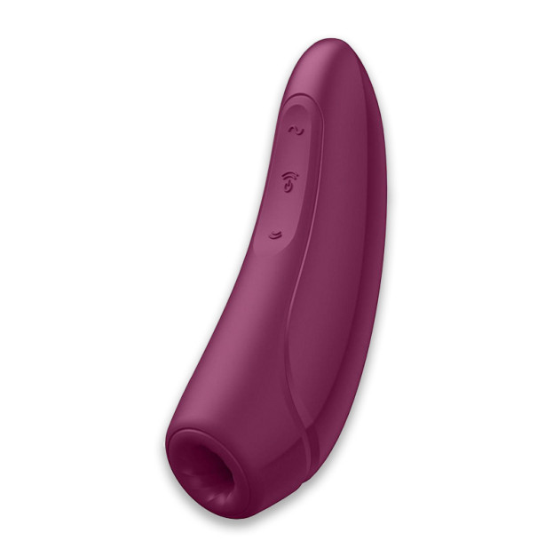 Вакуумний кліторальний стимулятор Satisfyer Curvy 1+ Rose Red