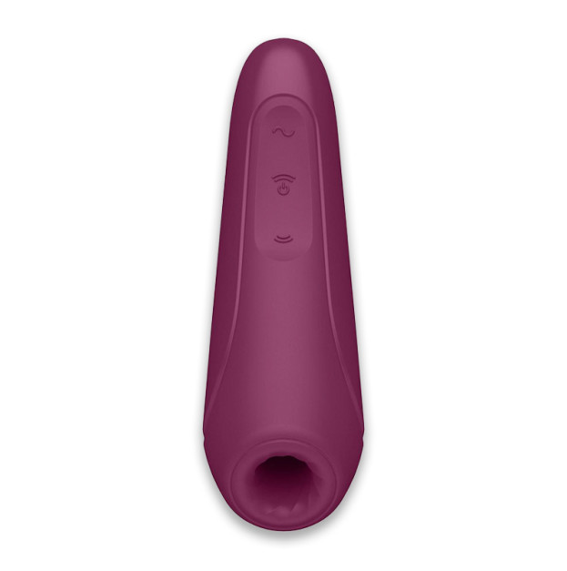 Вакуумний кліторальний стимулятор Satisfyer Curvy 1+ Rose Red