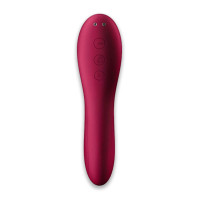 Клиторальный вакуумный вибратор Satisfyer Dual Crush Wine Red