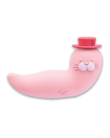 Вакуумний вібратор CuteVibe Franky Pink