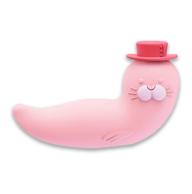 Вакуумний вібратор CuteVibe Franky Pink
