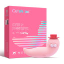 Вакуумний вібратор CuteVibe Franky Pink