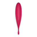 Вакуумний стимулятор Satisfyer Twirling Pro+ Plus Dark Red