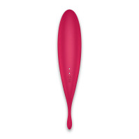 Вакуумний стимулятор Satisfyer Twirling Pro Plus Dark Red
