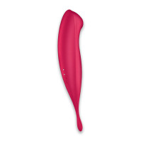 Вакуумний стимулятор Satisfyer Twirling Pro Plus Dark Red