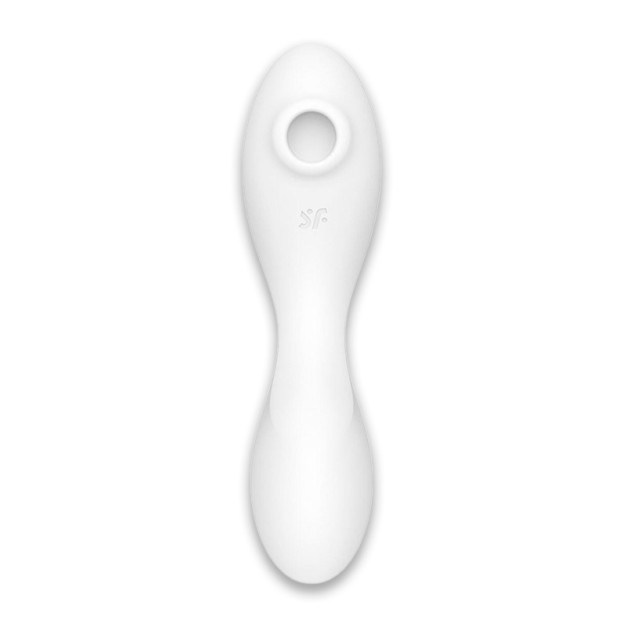 Вакуумный стимулятор с вибрацией Satisfyer Curvy Trinity 5 White