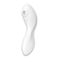 Вакуумный стимулятор с вибрацией Satisfyer Curvy Trinity 5 White
