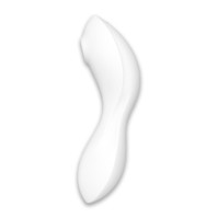 Вакуумный стимулятор с вибрацией Satisfyer Curvy Trinity 5 White